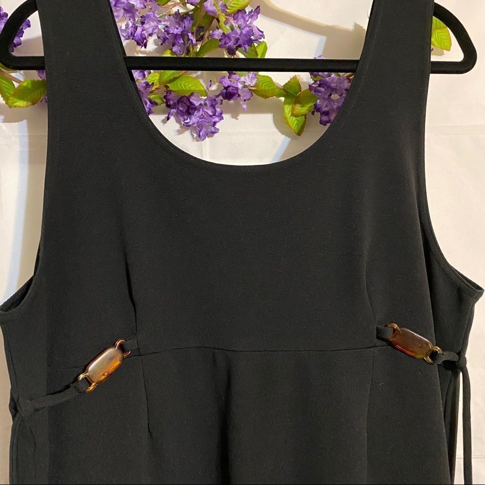 Tomorrow's Mother Maternity Sleeveless Black dress